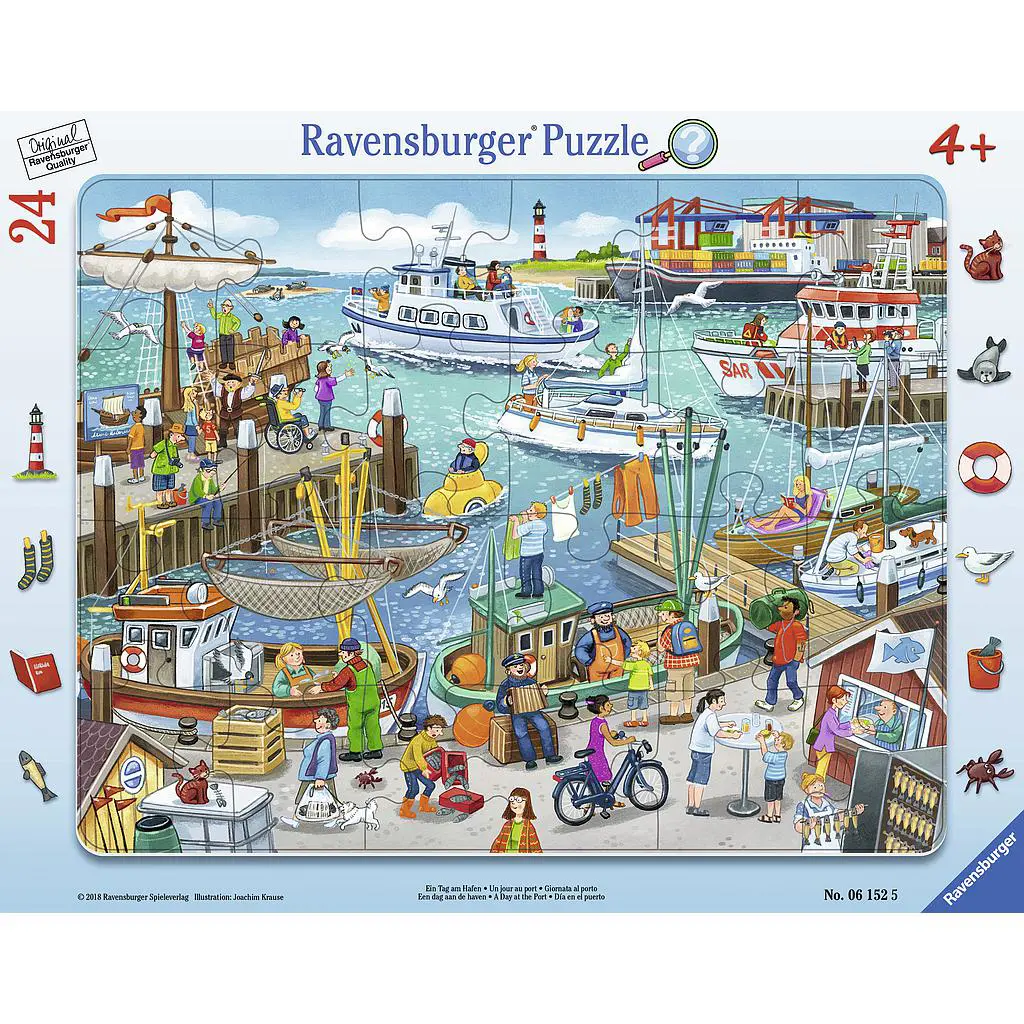 Ein Tag am Hafen Puzzle