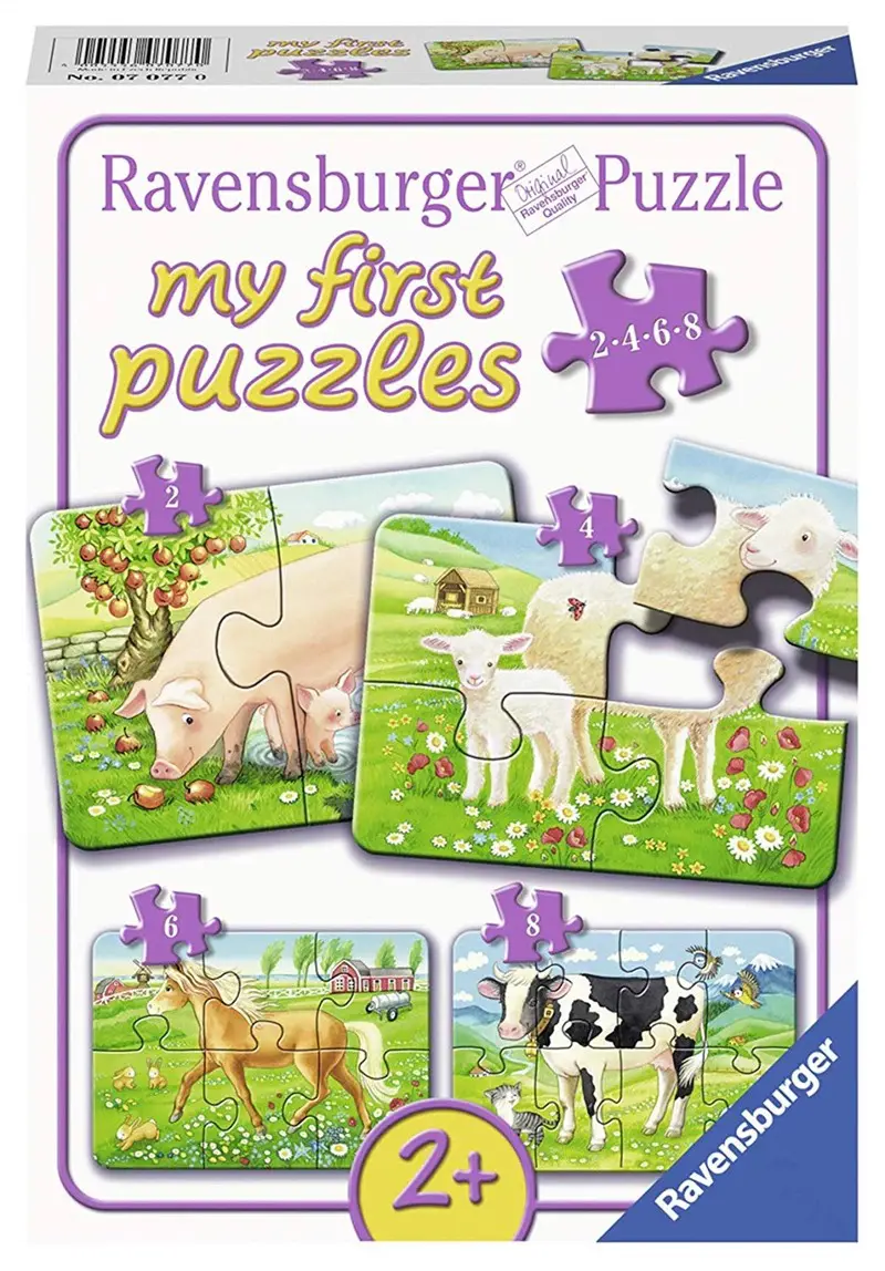 Kinderpuzzle Unsere Lieblingstiere