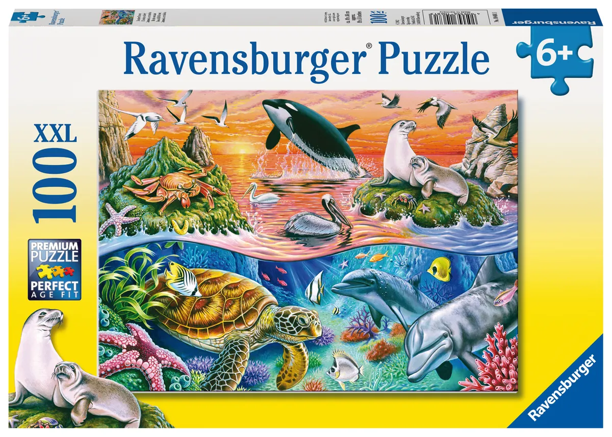 Bunter Ozean Puzzle