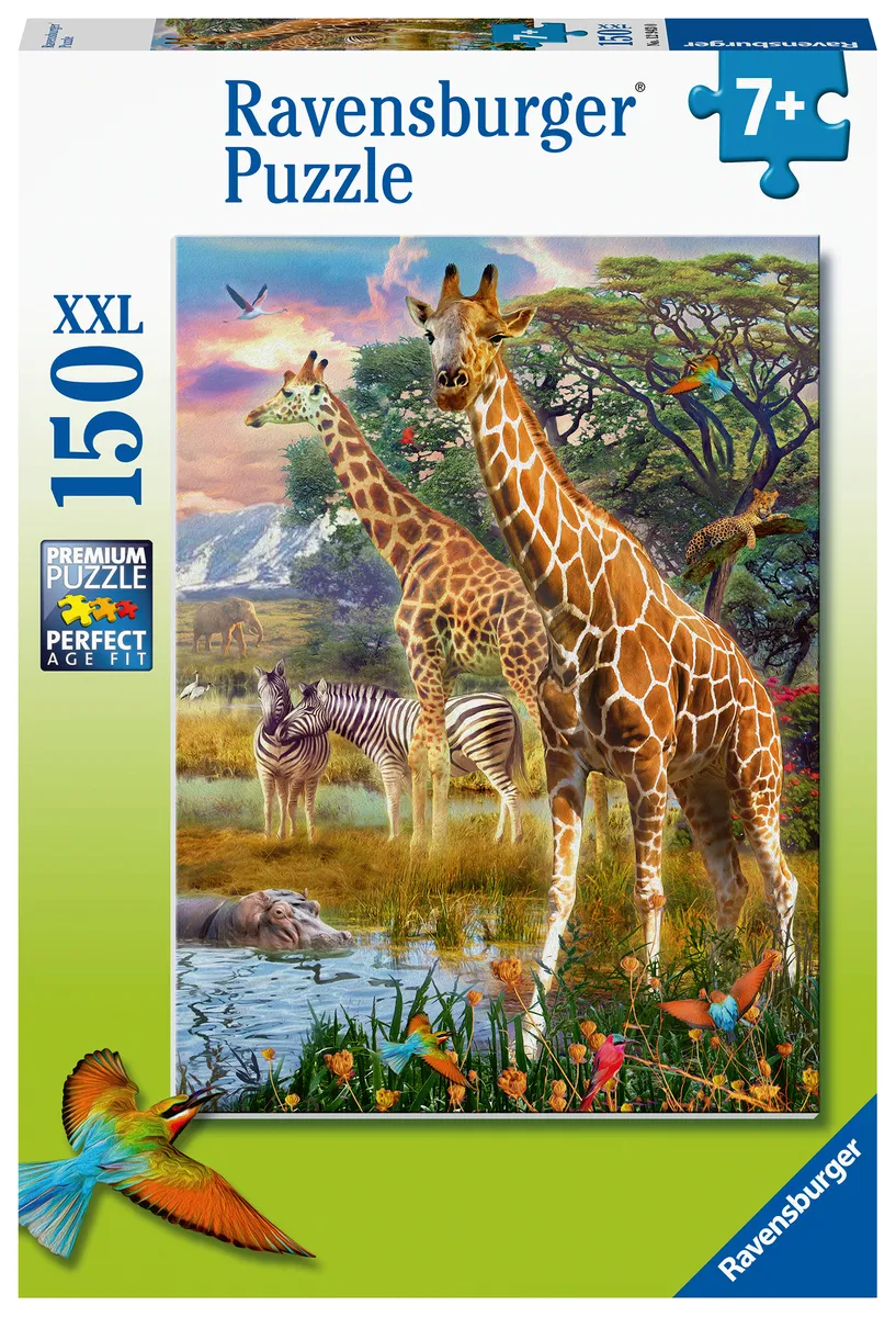 Bunte Savanne Puzzle