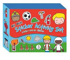 MAGNETIC MINI STICKER BOOKS BOYS 2