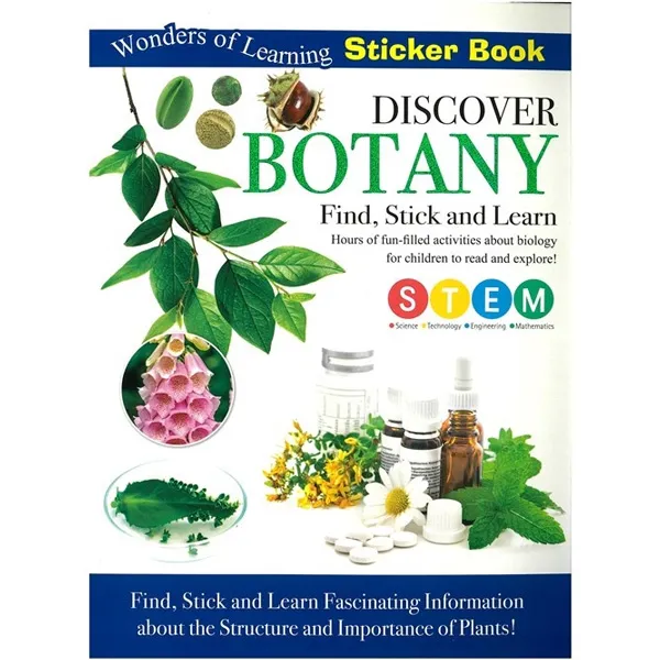 STICKER BOOK WOL BOTANY