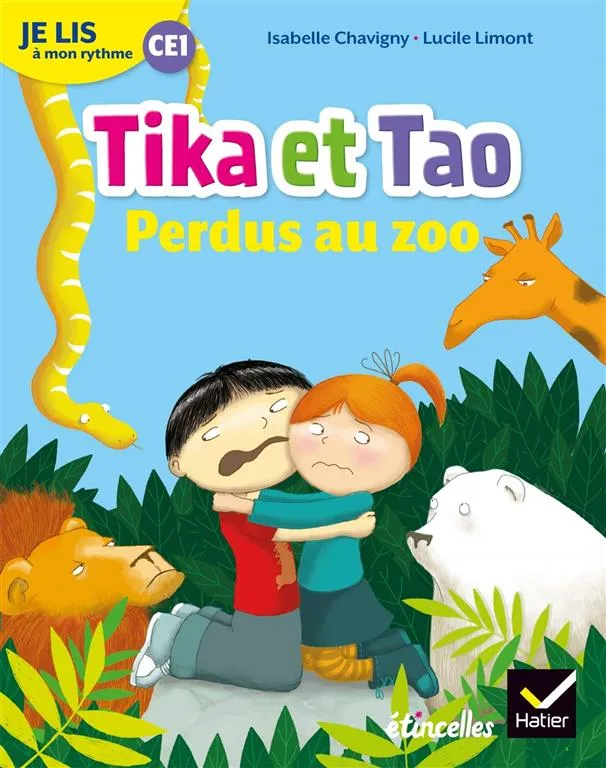 JE LIS À MON RYTHME - LECTURE CE1 ED. 2019 - TIKA ET TAO : PERDUS AU ZOO