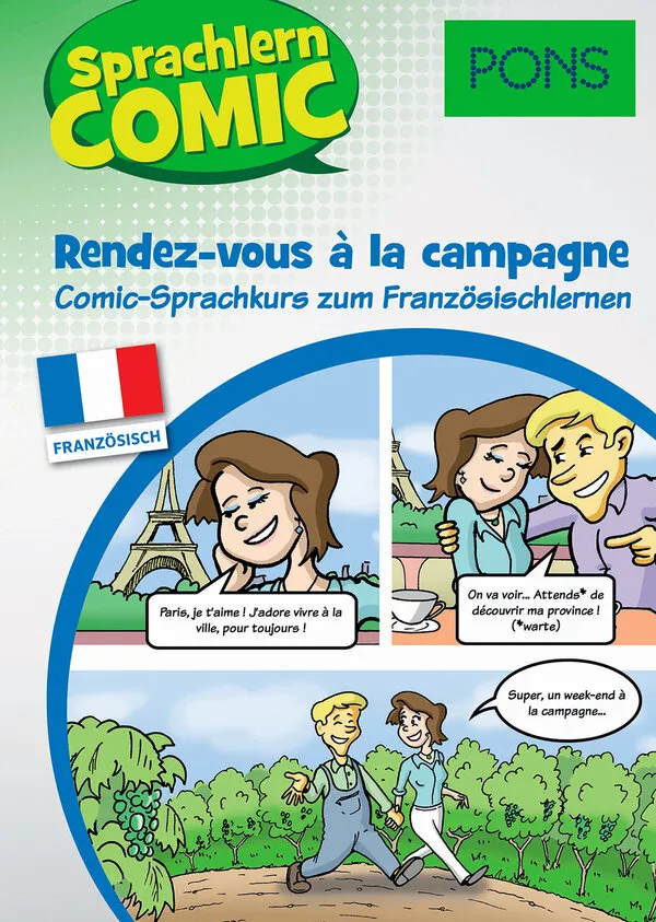PONS Comic-Sprachkurs Französisch