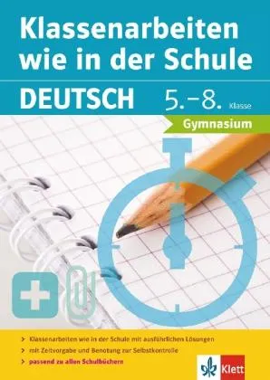 Klassenarbeiten Gym Deutsch 5 - 8