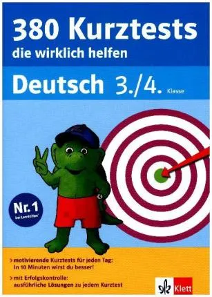 380 Kurztests Deutsch 3./4.Kl.