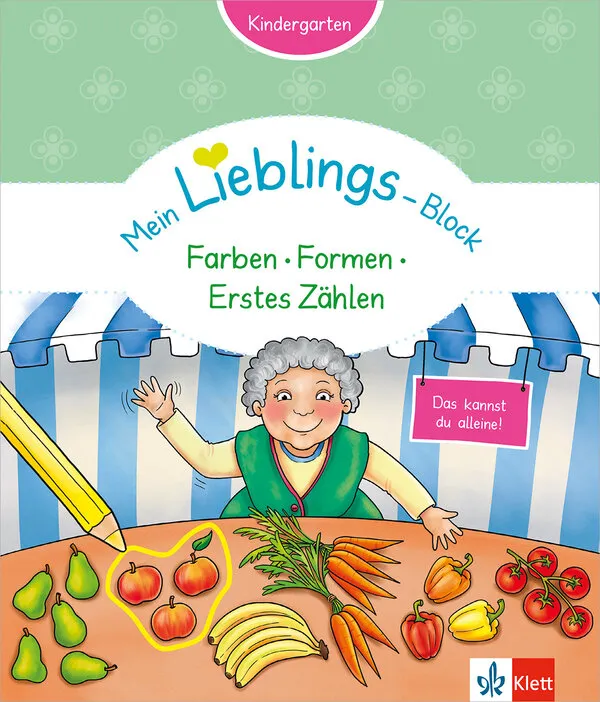 Klett Mein Lieblings-Block Farben, Formen, erstes Zählen