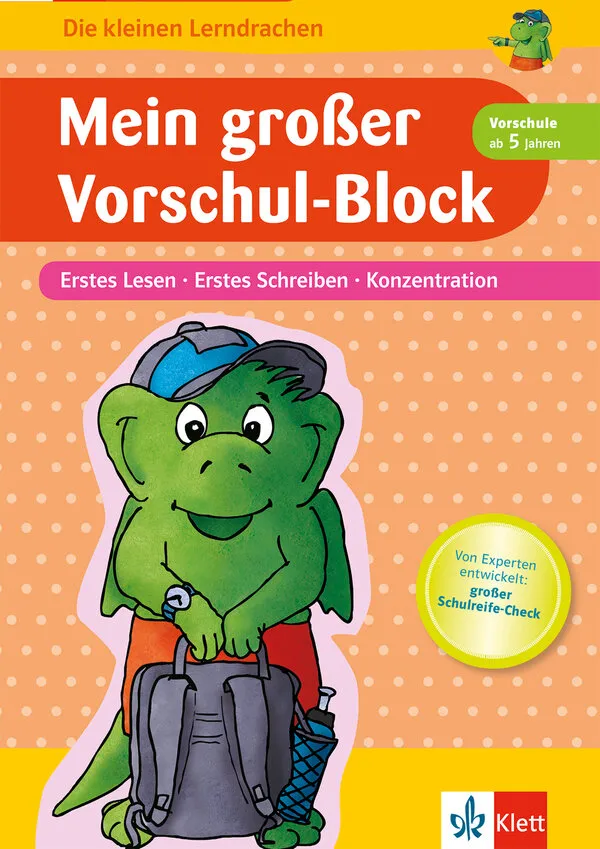 Lerndrachen: Vorschulblock Lesen