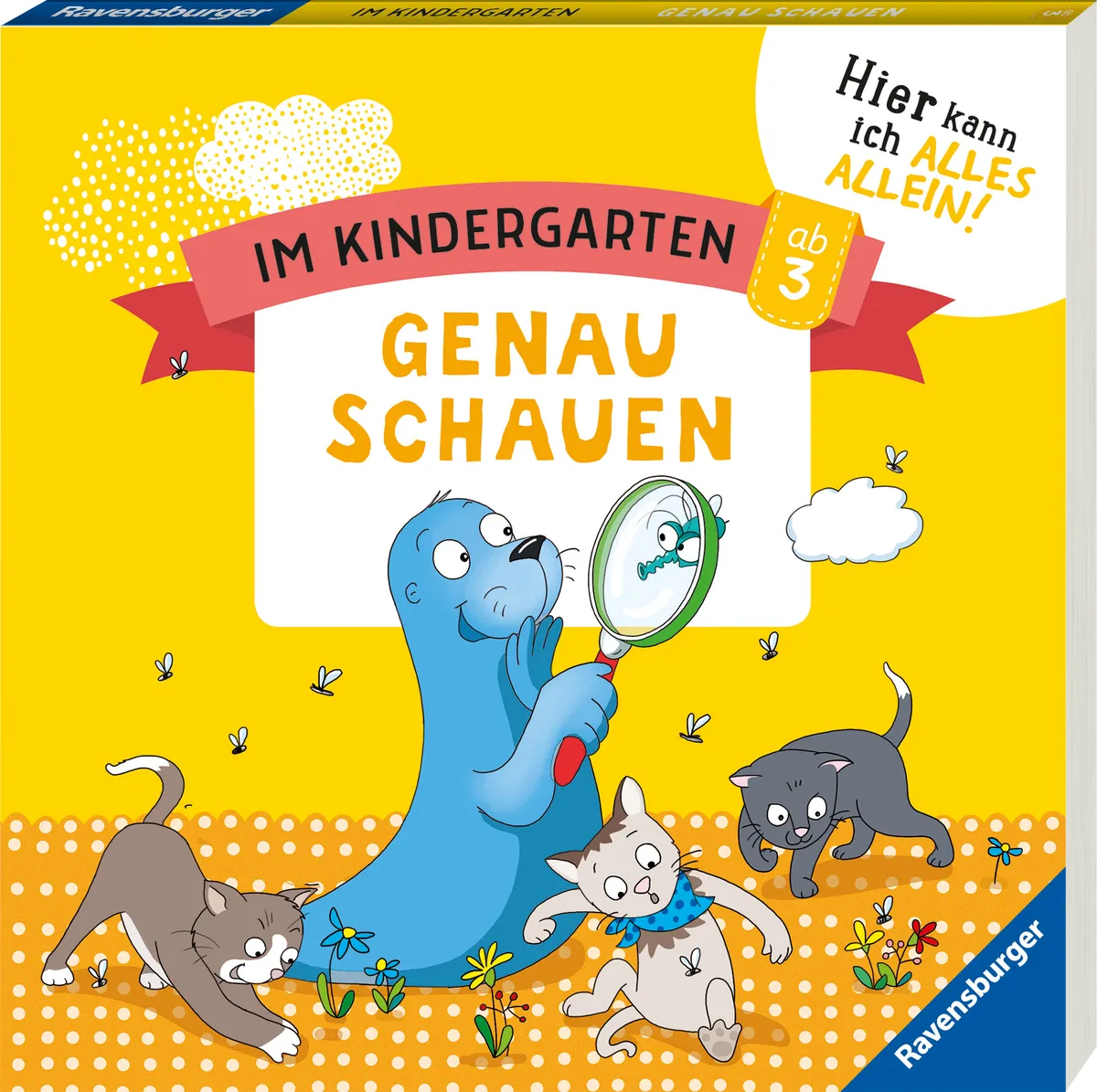 Im Kindergarten: Genau schauen.