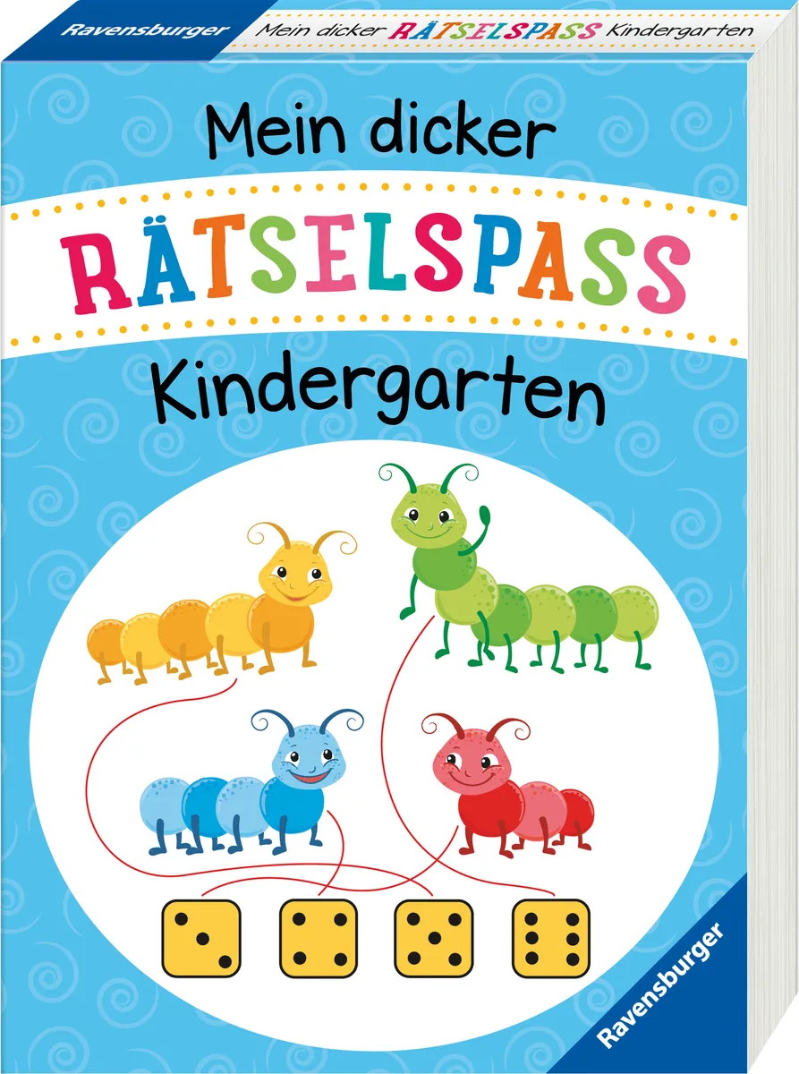 Mein dicker Rätselspaß Kindergarten