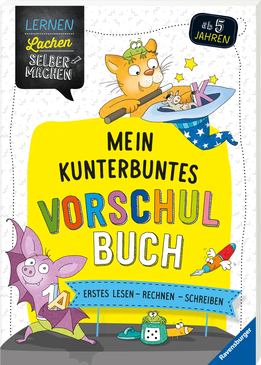 Mein kunterbuntes Vorschulbuch