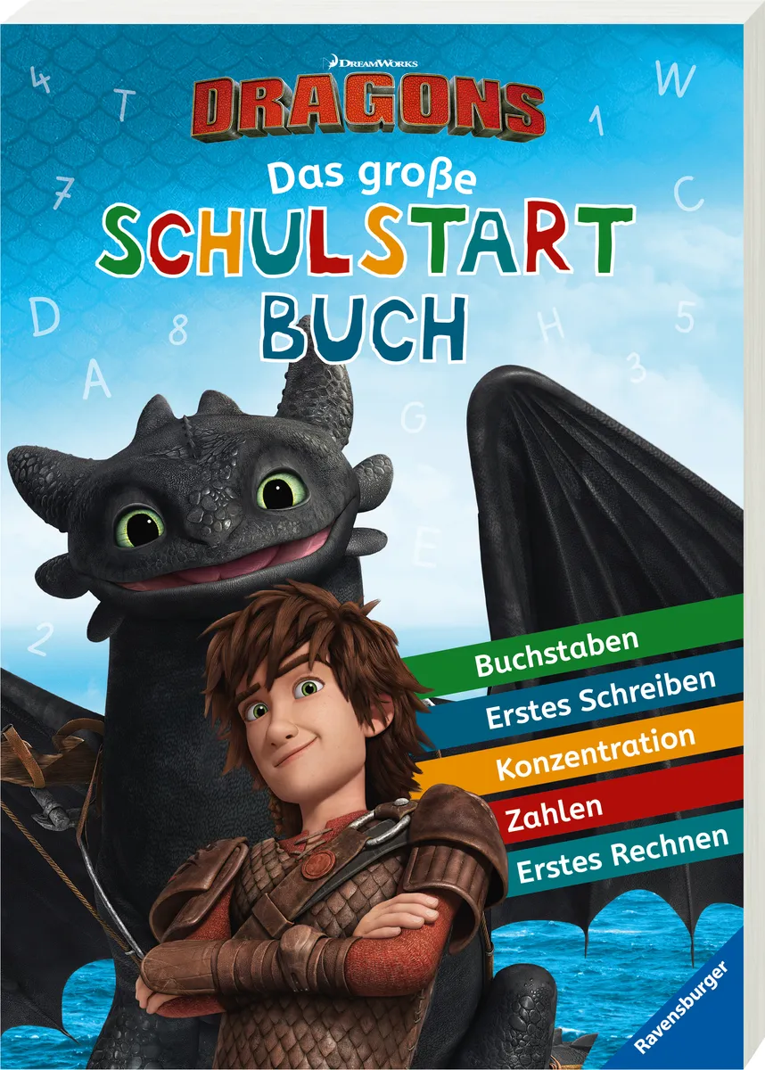 Dreamworks Dragons: Das große Schulstartbuch