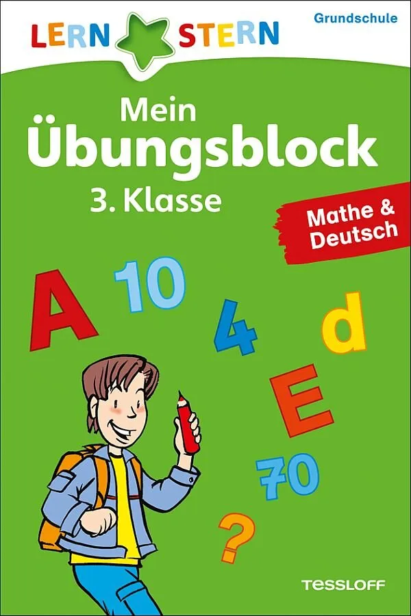 Mein Übungsblock 3. Klasse. Mathe & Deutsch