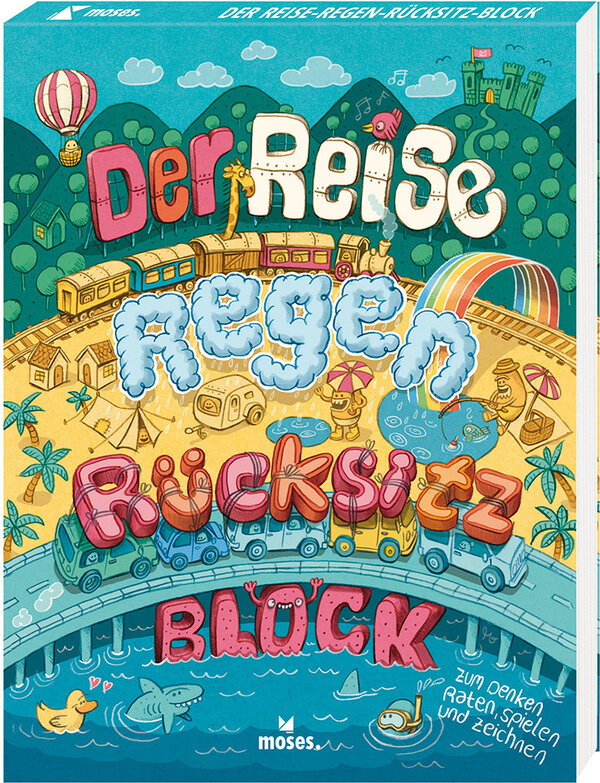 Der Reise-Regen-Rücksitz-Block