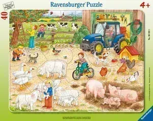Auf dem großen Bauernhof Puzzle