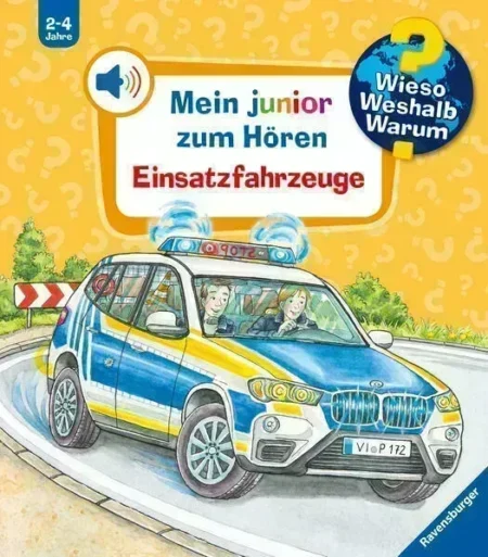 """Wieso? Weshalb? Warum? Mein junior zum Hören, Band 2: Einsatzfahrzeuge"""