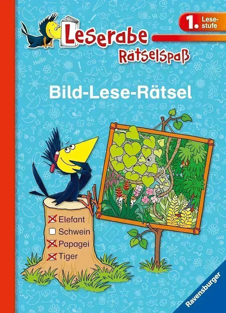 Leserfrome: Bild-Lese-Rätsel (1. Lesestufe)