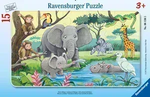 Kinderpuzzle Tiere Afrikas