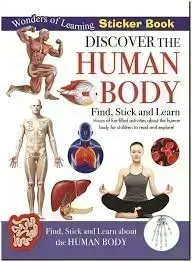 STICKER BOOK WOL HUMAN BODY