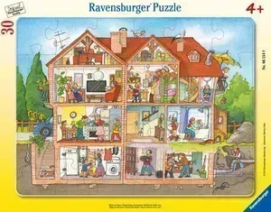 R Blick ins Haus Puzzle