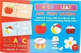 MATCH & LEARN BOX ABC FIRST WORDS
