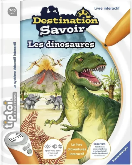 Livre interactif- Les dinosaures