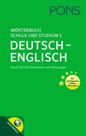 PONS Wörterbuch für Schule und Studium Englisch, Band 2