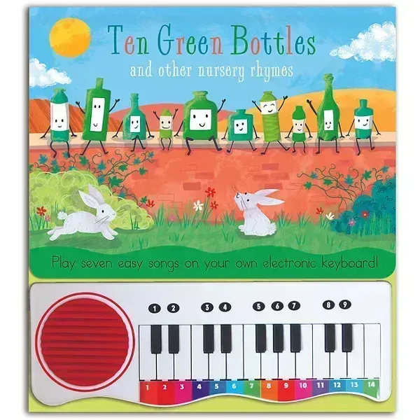 PIANO BOOK TEN GREEN BOTTLES