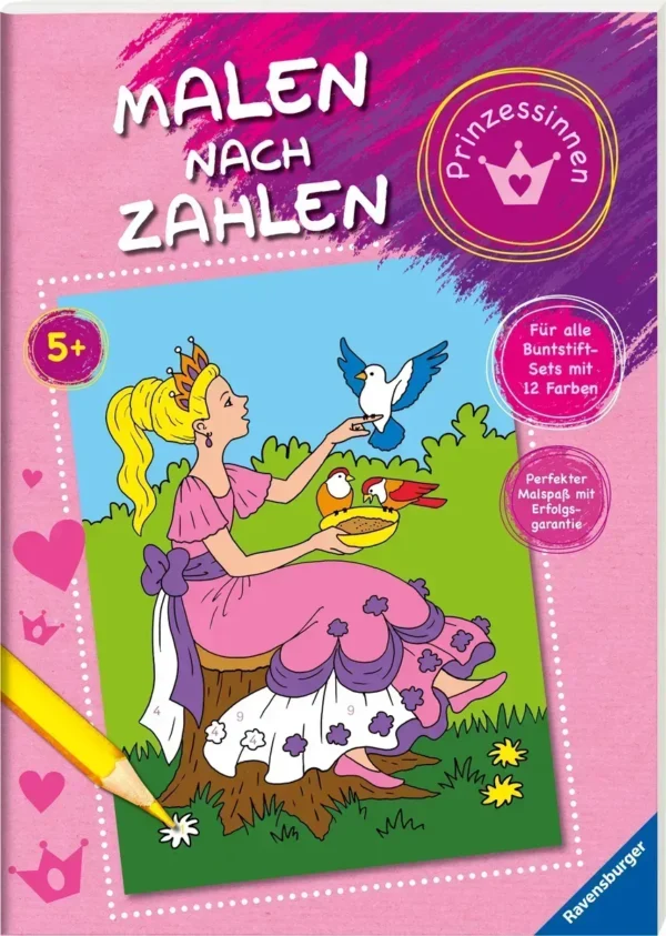 Malen nach Zahlen: Prinzessinnen