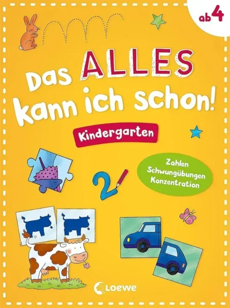 Das alles kann ich schon! - Kindergarten1