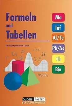 Formeln und Tabellen