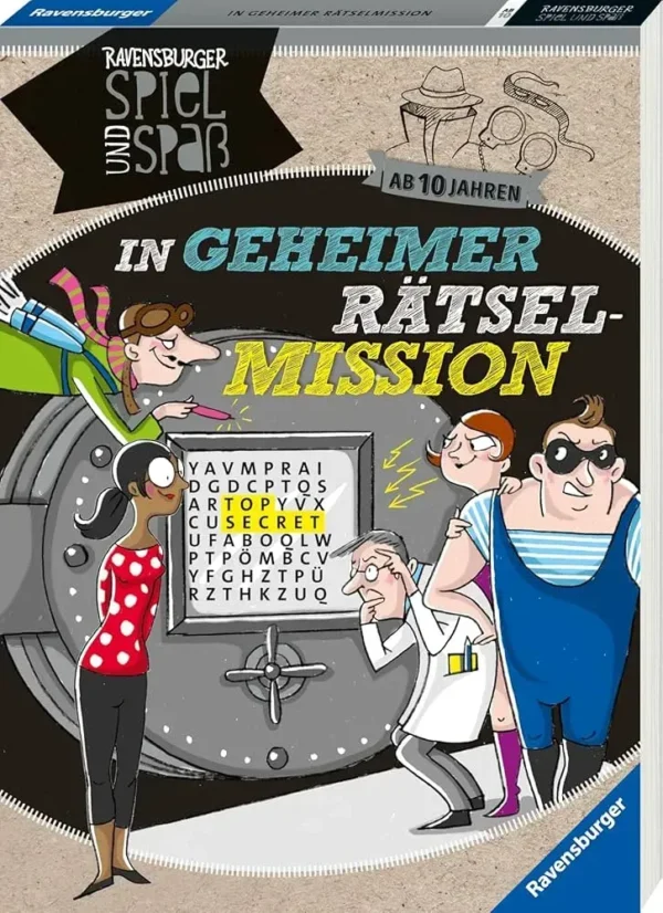In geheimer Rätsel-Mission from 10 Jahren