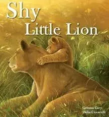 SQ P'BACK STORY BK SHY LITTLE LION