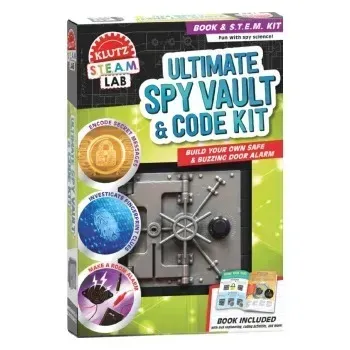 Klutz Maker Lab Ultimate Spy Vault & Code Kit