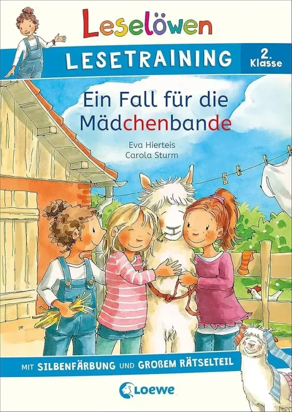 Leselöwen Lesetraining 2. Klasse - Ein Fall für die Mädchenbande