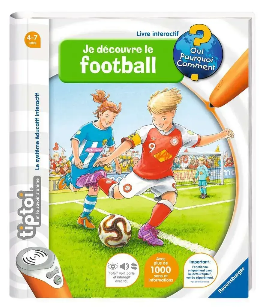 Livre interactif- Je découvre le football