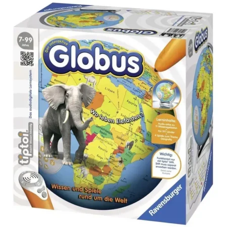 Ravensburger tiptoi 00787 - Der interaktive Globus - Lern-Globus für Kinder from 7 Jahren