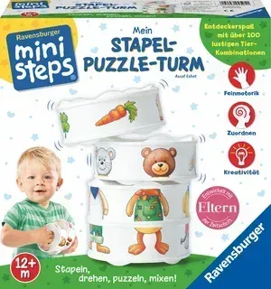 Mein Stapel-Puzzle-Turm ministeps