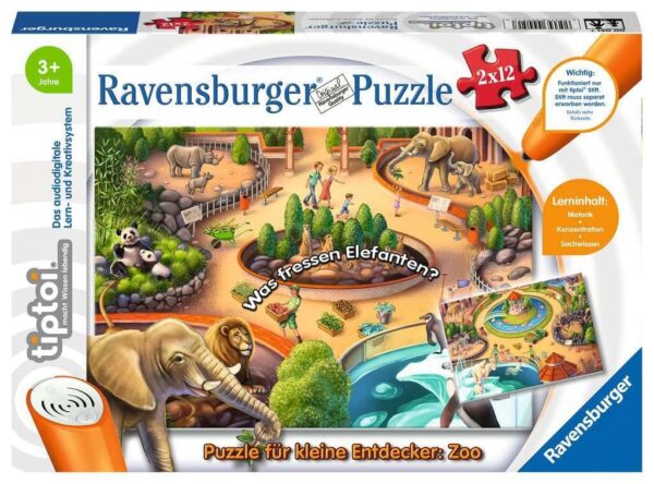 Puzzle für kleine Entdecker: Zoo
