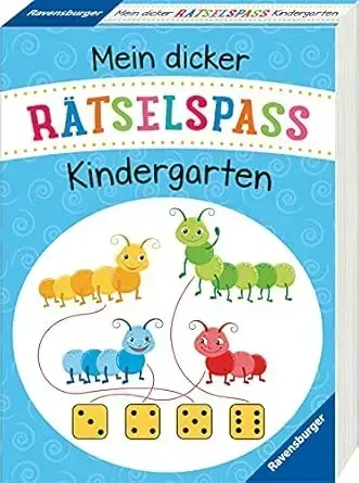 Mein dicker Rätselspaß Kindergarten