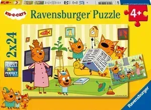 Zuhause bei den Kid-e-Cats (Kinderpuzzl
