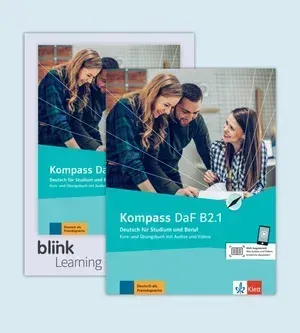 Kompass DaF Kurs- und Übungsbuch B2.1 Mediabundle