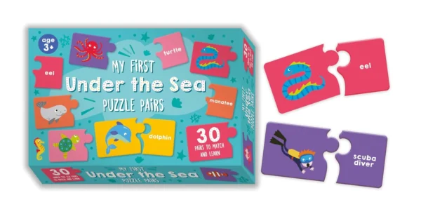 MATCH AND LEARN BOX UNDER THE SEA
