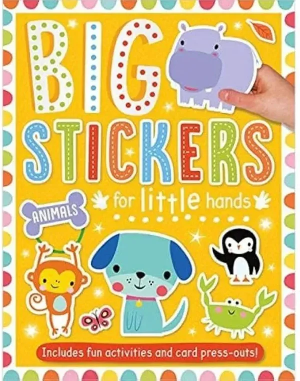 Big Stickers for Little Hands Animals