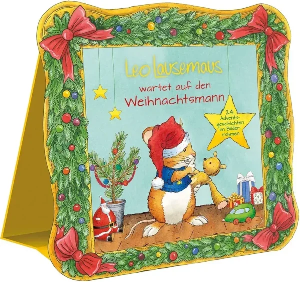 Leo Lausemaus wartet auf den Weihnachtsmann