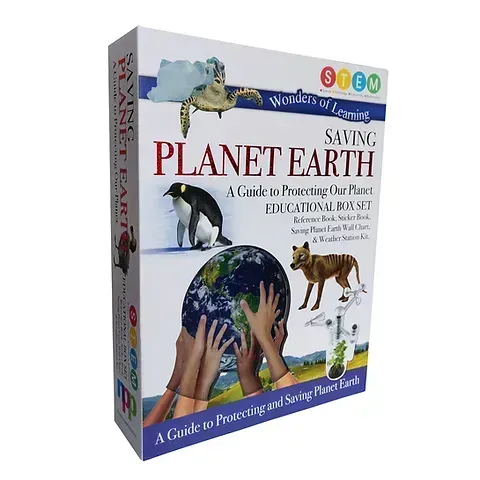 Wonders of Learning Saving Planet Earth Educational Box Set