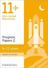 11+ Non-verbal Reasoning Progress Papers Book 2