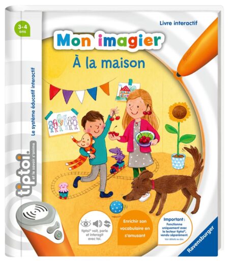 Livre interactif- Mon imagier à la maison