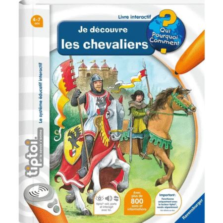 Livre interactif- Je découvre les chevaliers
