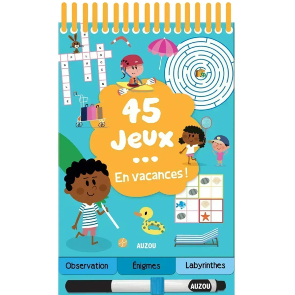 45 jeux... En vacances